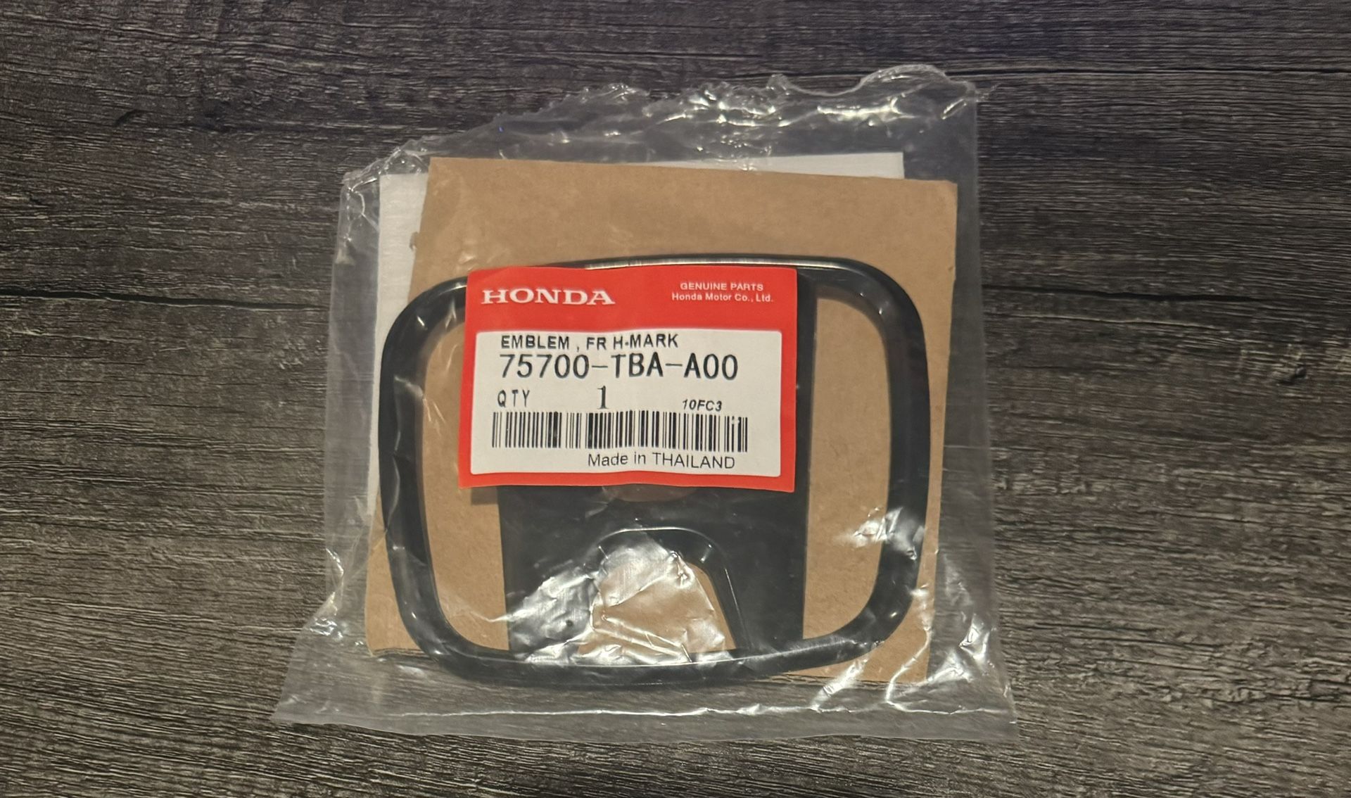 Honda Front Emblem (OEM) - Brand New