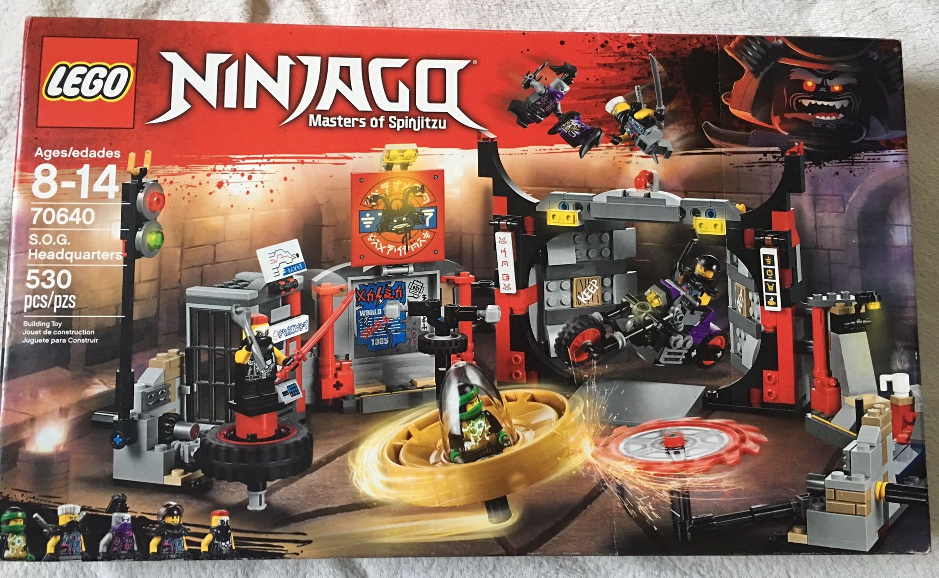 LEGO 70640 NEW Ninjago S.O.G. Headquarters $20 (530 pcs)