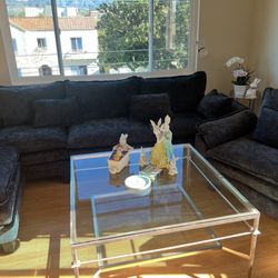 Brand New Sofa Armchair And Ottoman