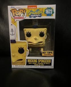Funko POP! Spongebob Squarepants Exclusive Mocking Spongebob Figure #1672 NEW