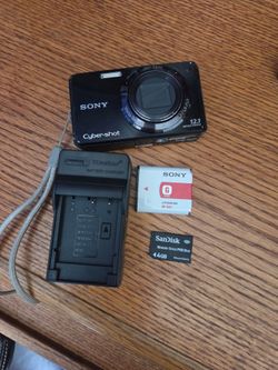 Sony Cyber-shot DSC-W290 12.1MP Camera - Black