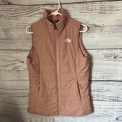 The North Face Dusty Rose Quilted Vest size XL (18)