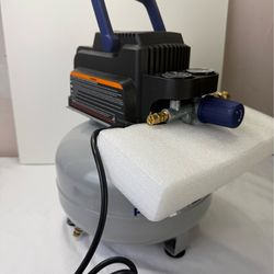 Portable 3 Gallon Air Compressor 110 PSI Project Source Like New