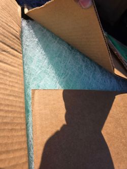 Free box of fiberglass