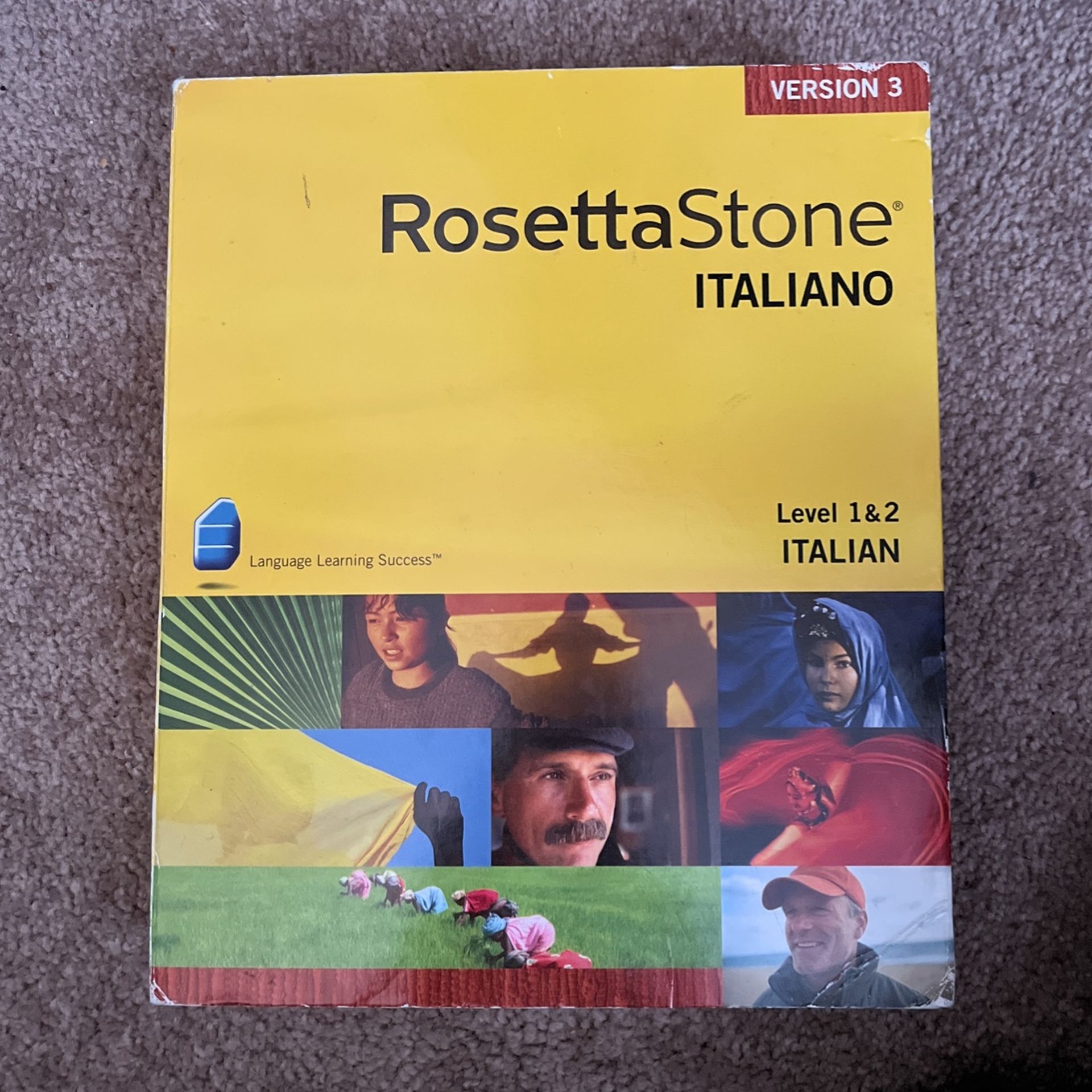 rosetta stone italiano Version 3 Levels 1 & 2