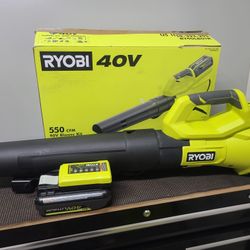 Ryobi 40V Blower W/ Battery 
