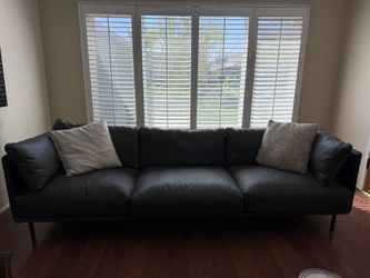 New Cb2 Leather Couch