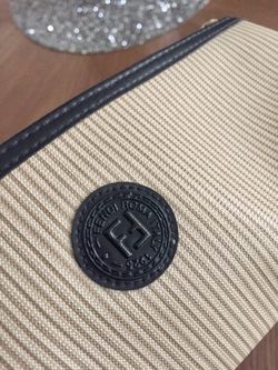 Vintage authentic Fendi cosmetic makeup bag