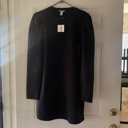 Black Sweater Dress 
