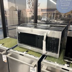 👑SAMSUNG STAINLESS STEEL OVER THE RANGE MICROWAVE 👑