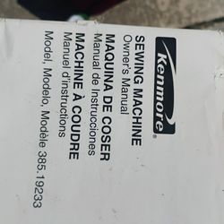 Kenmore Touchpad Sewing Machine w/ Foot Pedal