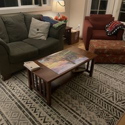 Coffee Table & 2 End Tables 
