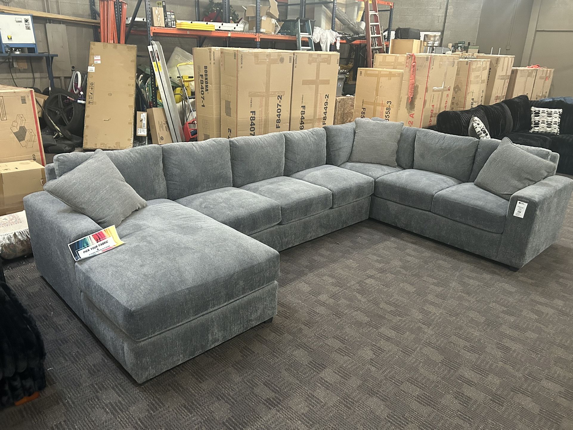 Large Custom Soft Oversized Sectional
