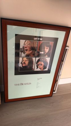Framed The Beatles Poster