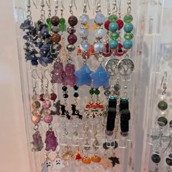 Handmade Crystal Bracelets And Earrings 