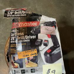 Drill Master 3/8’ Drill/driver