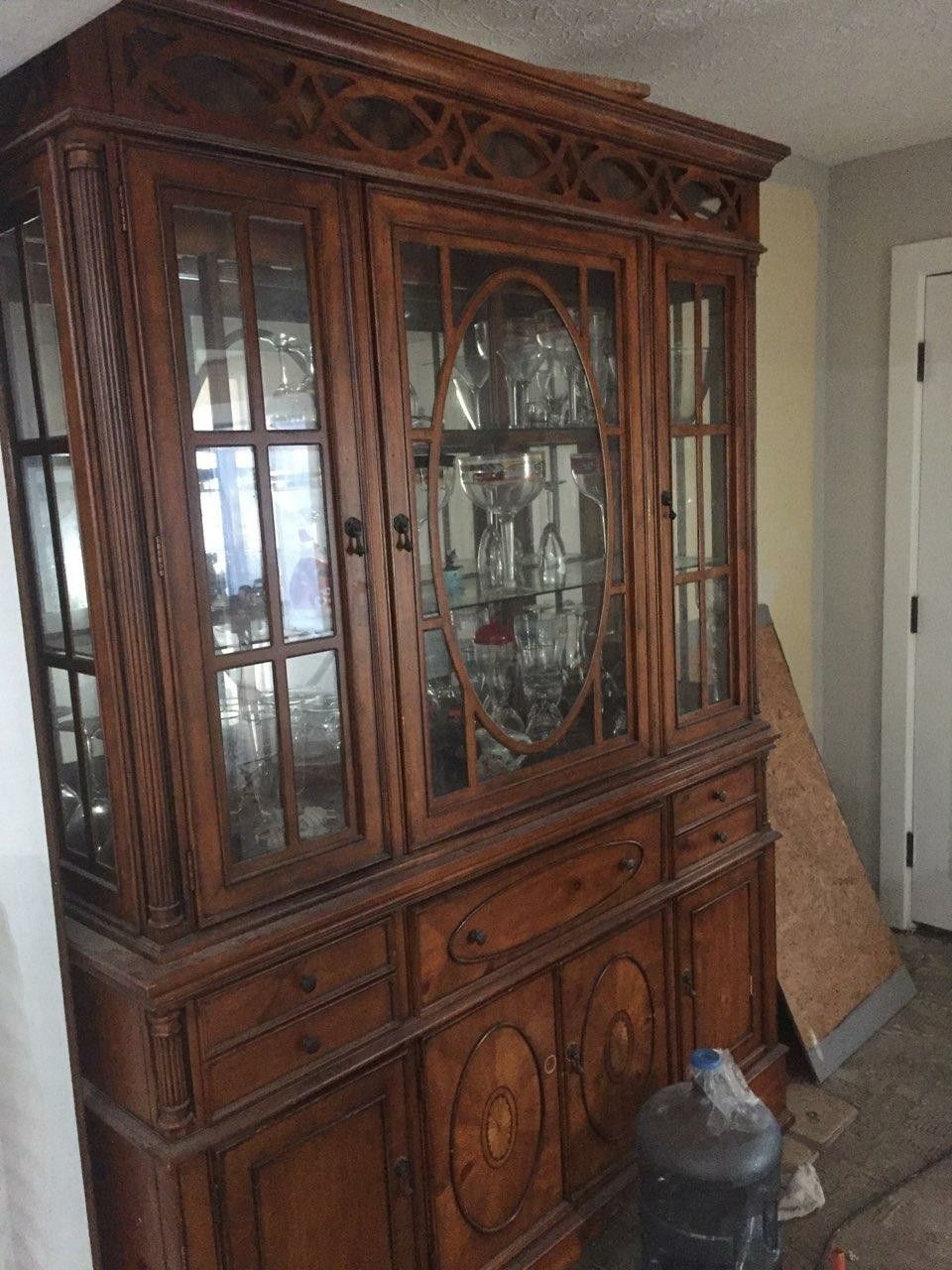 Light up China hutch (OBO or Trade too)