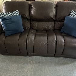 La -Z Boy Grey Sofa And Loveseat
