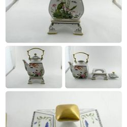 Vintage 1986 FP Japanese porcelain Oriental Asian Esenes Teapot
