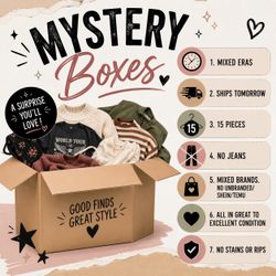 Mystery Clothing Boxes For Resellers 