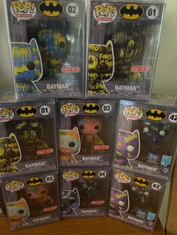 Batman artist series lot of 8 sealed Pops!