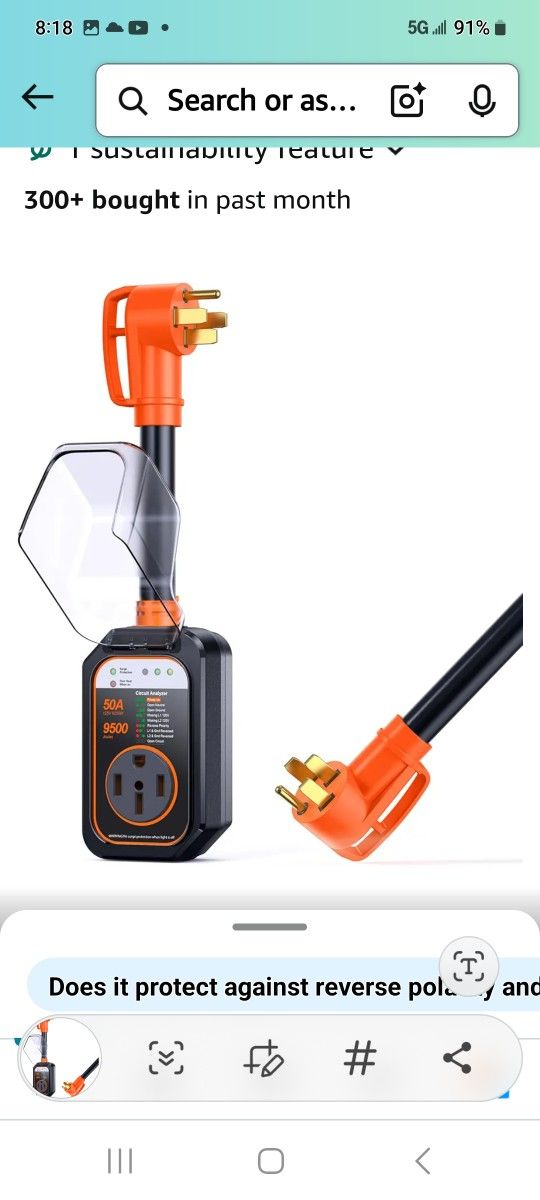 Rv Surge Protector 50 Amp
