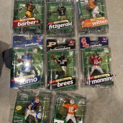 NFL Ncaa Uniform Figures 