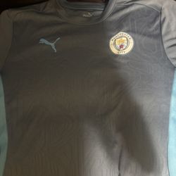 Manchester City Training Top Size Large 