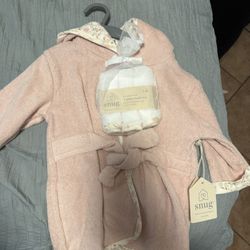 Baby Bath Robe Set