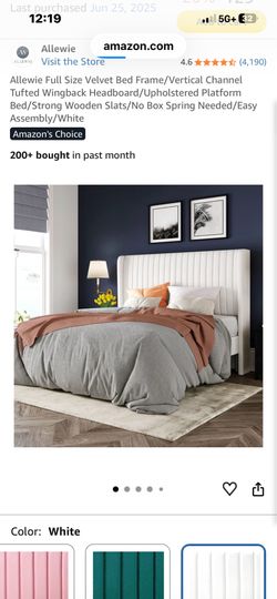 Free full size bed frame