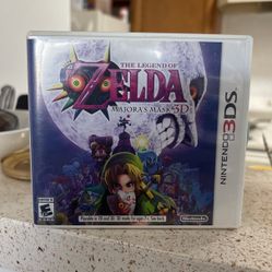 Zelda Majors Mask For 3ds