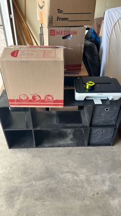 Compartment organizer/entertainment stand