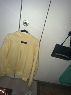 Yellow Essentials Hoodie