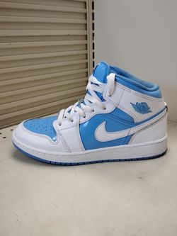 Nike Air Jordan 1 Mid SE White Sz Youth 6.5