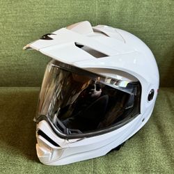 Scorpion EXO-AT960 Motorcycle Helmet - White, Size Small