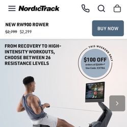NordicTrack RW900 Rower