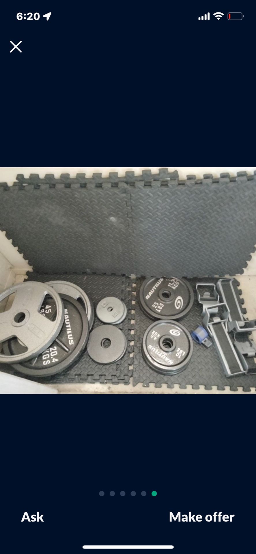 Weight Bench And Weights