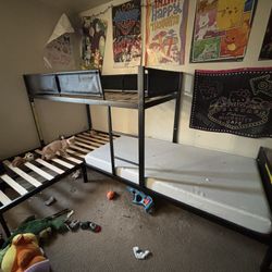 Triple Bunk Bed (twin, Mattress Not Included) 
