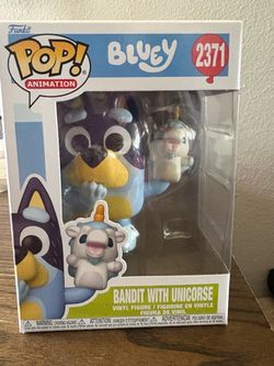 Bluey Bandit w/Unicorse Funko 2371