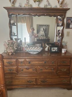 Dresser and Mirror