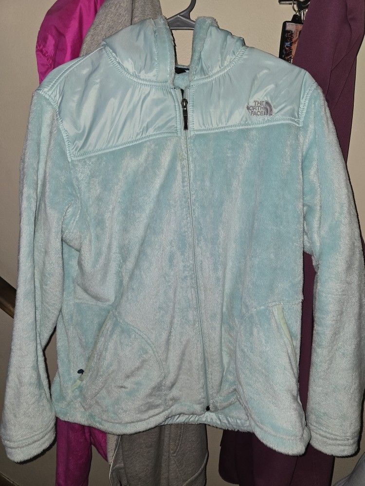 North face osito fleece hooded jackets womans XL see details FIRM$$ Parma