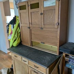 Project Hoosier Style Kitchen cabinet 