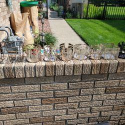 Three Wick B & B Candle Holders, Each