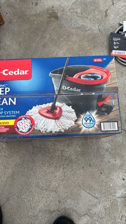 O-Cedar EasyWring Deep Clean Spin Mop System
