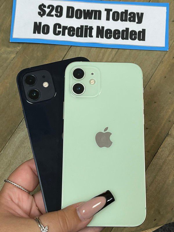 Apple IPhone 12 5G Unlocked - Pay $29 To Take It Home 