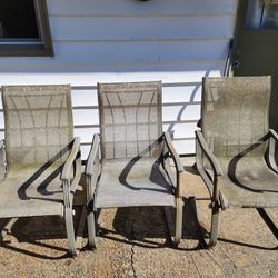 Free! Three Outdoor Chairs