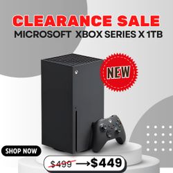 🎮 Xbox Series X 1TB (Brand New) – $449 or $1 Down! Save $50 + 1-Year Warranty 🔥