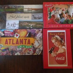 Lot Of Jigsaw Puzzles,boardgames Georgia 