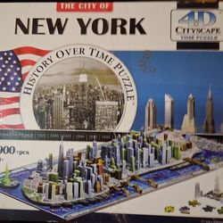 4D puzzle of New York City