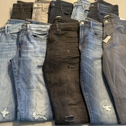 Express Jeans Men’s 10 Pair